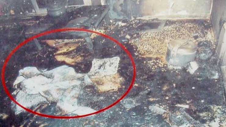 2005.10.30 (안산경찰서 현장촬영) 발화 지점 사진