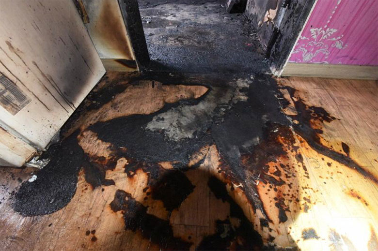 스플래시 패턴 사진